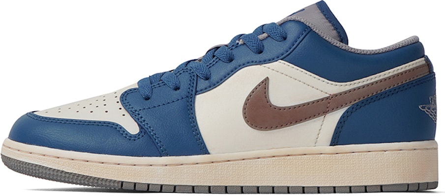 【客製球鞋】Jordan Air Jordan 1 低筒 藍色沙漠 咖啡浸染 vibe風 摩卡 復古風篮球鞋 女款 藍色 Buy 【客製球鞋】Jordan Air Jordan 1 低筒 藍色沙漠 咖啡浸染 vibe風 摩卡 復古風篮球鞋 女款 藍色