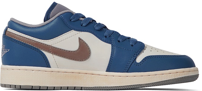 【客製球鞋】Jordan Air Jordan 1 低筒 藍色沙漠 咖啡浸染 vibe風 摩卡 復古風篮球鞋 女款 藍色 Order 【客製球鞋】Jordan Air Jordan 1 低筒 藍色沙漠 咖啡浸染 vibe風 摩卡 復古風篮球鞋 女款 藍色