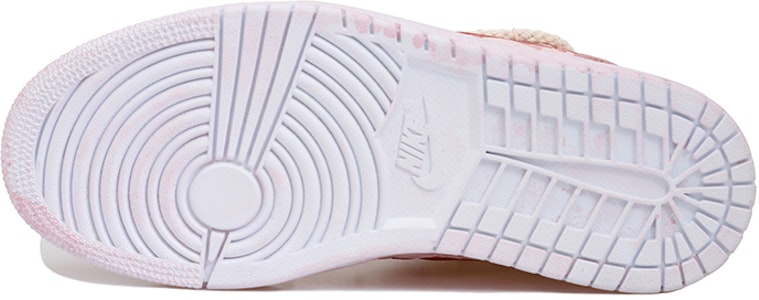 【定制球鞋】Jordan Air Jordan 1 Low OKHR 愛心 腮紅 麻繩 做舊 暈染 低筒 復古籃球鞋 女款 粉色 Details for 【定制球鞋】Jordan Air Jordan 1 Low OKHR 愛心 腮紅 麻繩 做舊 暈染 低筒 復古籃球鞋 女款 粉色