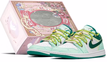 (W) 에어 조던 1 로우 '캐슬 한정판 - 화이트 그린' DC0774-132(TeamA-AJ城堡音乐龟S-BOX) Buy (W) 에어 조던 1 로우 '캐슬 한정판 - 화이트 그린' DC0774-132(TeamA-AJ城堡音乐龟S-BOX)