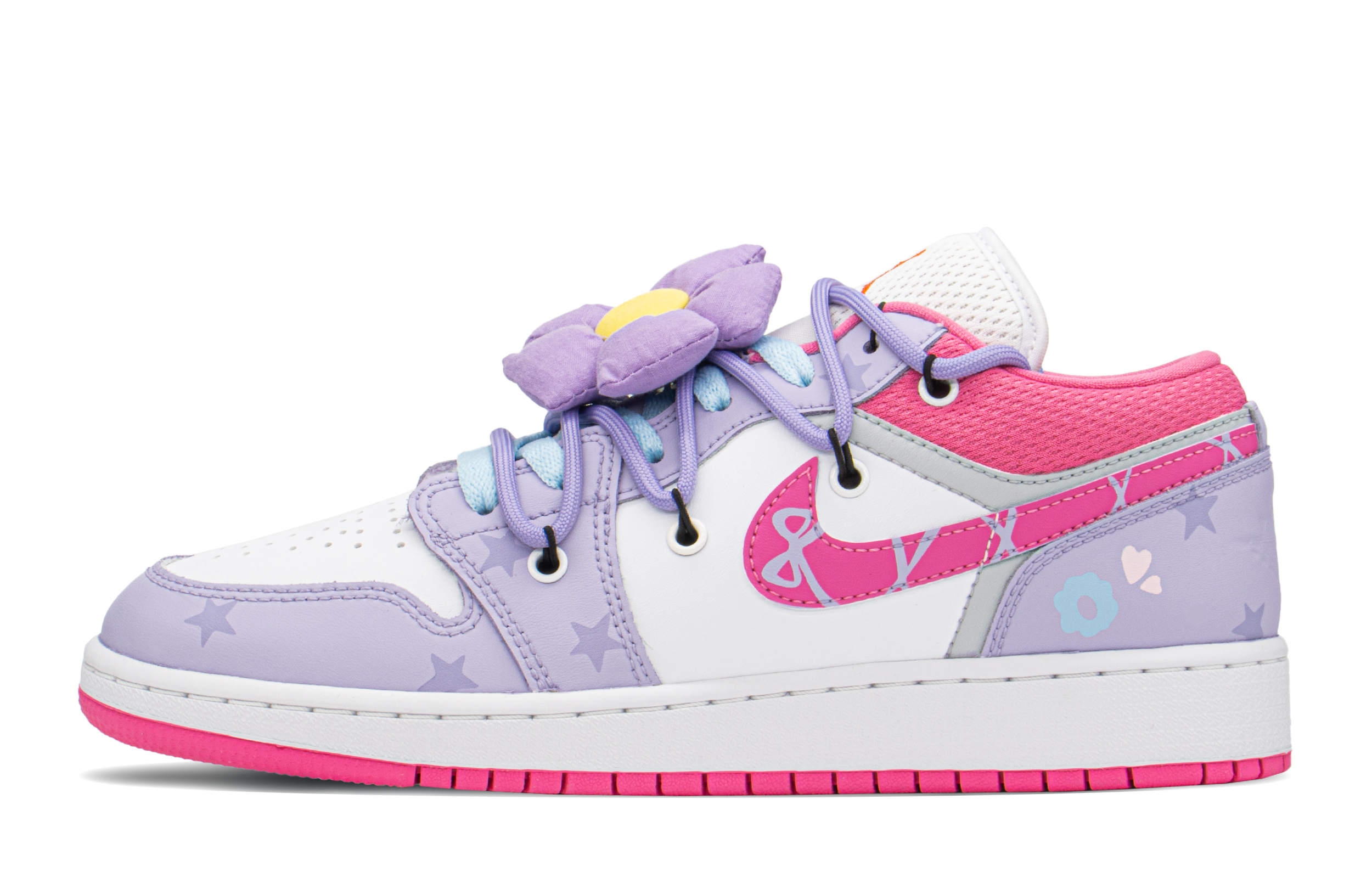 Order (W) 에어 조던 1 로우 '캐슬 한정판 루루 발레 핑크-퍼플' DR9498-168(TeamA-AJ城堡芭蕾兔S-BOX)