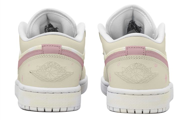 [Custom Shoes] (W) Jordan 1 Low 'Champagne Hearts and Stars' 圖 5