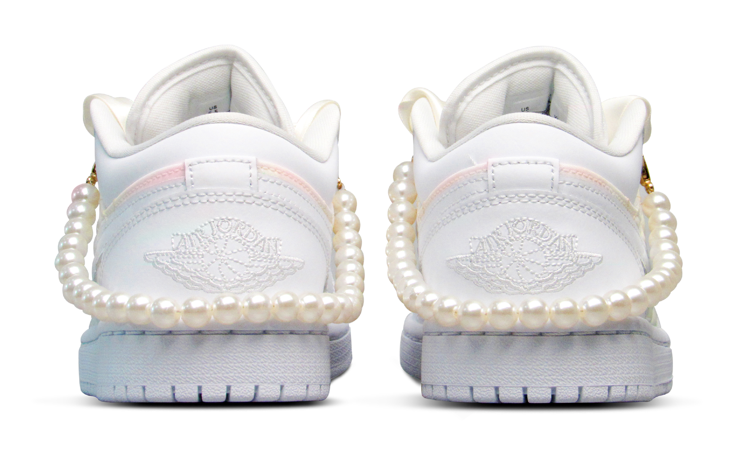 Purchase (W) [定制鞋款] Air Jordan 1 Low '香奈儿风格淡渐变珍珠粉蓝' DB6480-100(Team19-小香奈儿粉蓝)