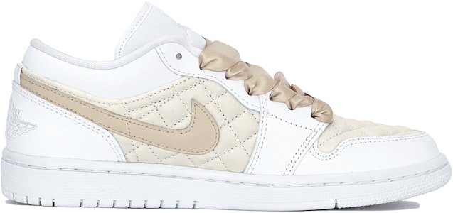 【定制球鞋】 Jordan Air Jordan 1 Low 小香風 櫻桃愛心 珍珠掛墜 優雅百搭 低幫 復古籃球鞋 女款 香檳金 Order 【定制球鞋】 Jordan Air Jordan 1 Low 小香風 櫻桃愛心 珍珠掛墜 優雅百搭 低幫 復古籃球鞋 女款 香檳金