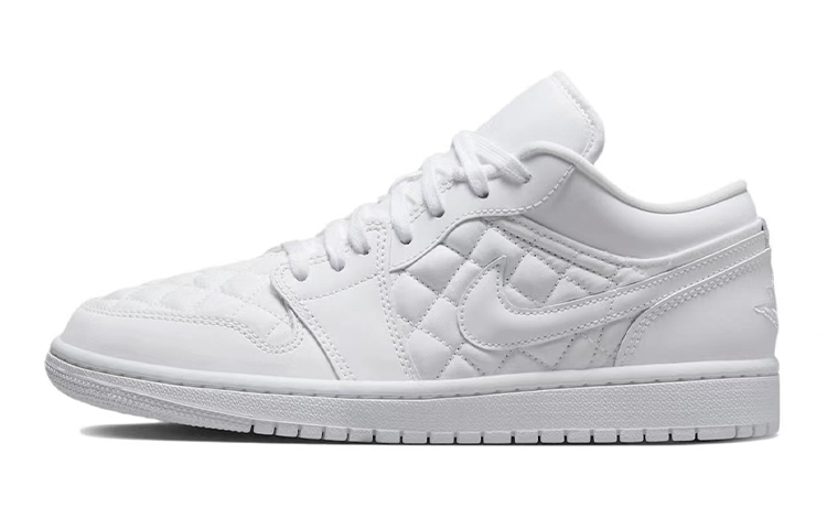 Details for (W) [Kasut Custom] Air Jordan 1 Low 'Tema Chanel - Putih' DB6480-100(TeamB-女款小香风黑边)