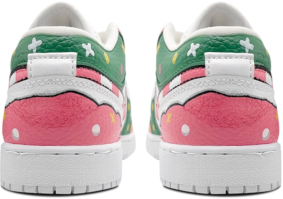 【訂製球鞋】 Jordan Air Jordan 1 Low 皮質 聖誕糖果 噴繪 低筒 復古籃球鞋 女款 紅綠白 Shop 【訂製球鞋】 Jordan Air Jordan 1 Low 皮質 聖誕糖果 噴繪 低筒 復古籃球鞋 女款 紅綠白