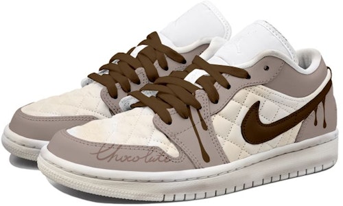 (W) 커스텀 에어 조던 1 로우 '커피 초콜릿' DB6480-100(Team拾玖-咖啡巧克力S-BOX) Shop (W) 커스텀 에어 조던 1 로우 '커피 초콜릿' DB6480-100(Team拾玖-咖啡巧克力S-BOX)