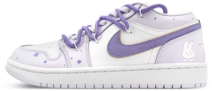 (W) 커스텀 에어 조던 1 로우 '퍼플 헤어' DC0774-501(Team76-女款紫色兔兔) Buy (W) 커스텀 에어 조던 1 로우 '퍼플 헤어' DC0774-501(Team76-女款紫色兔兔)