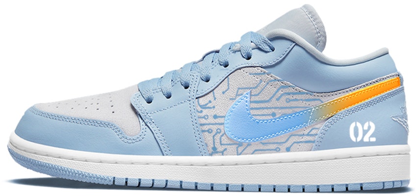(W) 커스텀 에어 조던 1 로우 '사이버 청사진' DC0774-050(Team56-科技蓝图) Buy (W) 커스텀 에어 조던 1 로우 '사이버 청사진' DC0774-050(Team56-科技蓝图)