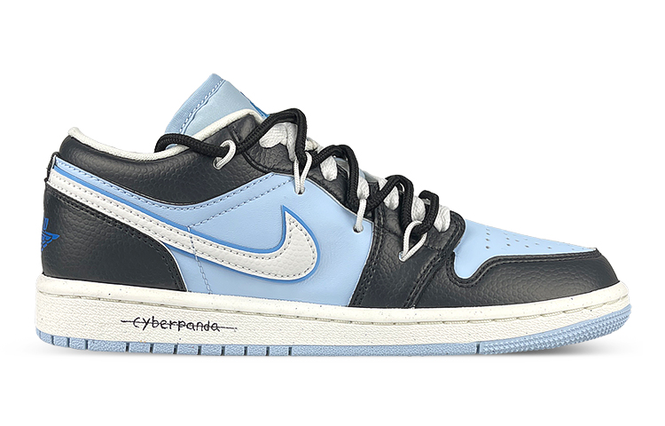 [Custom Shoes] (W) Jordan 1 Low 'Cyberpunk Panda Deconstructed Sock' 圖 3