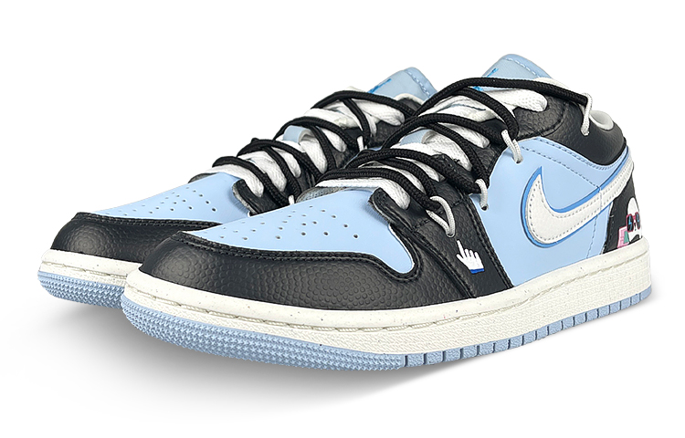 [Custom Shoes] (W) Jordan 1 Low 'Cyberpunk Panda Deconstructed Sock' 圖 4