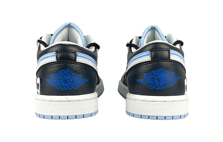 [Custom Shoes] (W) Jordan 1 Low 'Cyberpunk Panda Deconstructed Sock' 圖 6