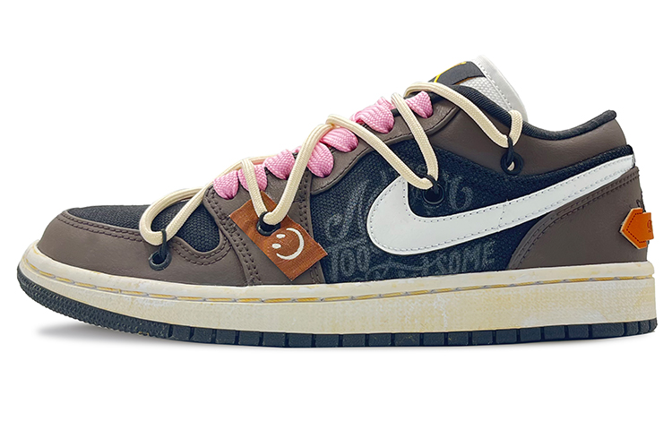 Order (W) 에어 조던 1 로우 '블랙 브라운' (커스텀) CZ4776-107(TeamK-甜心黑巧S-BOX)