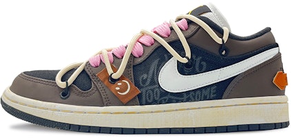 (W) 에어 조던 1 로우 '블랙 브라운' (커스텀) CZ4776-107(TeamK-甜心黑巧S-BOX) Order (W) 에어 조던 1 로우 '블랙 브라운' (커스텀) CZ4776-107(TeamK-甜心黑巧S-BOX)