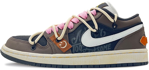 (W) 에어 조던 1 로우 '블랙 브라운' (커스텀) CZ4776-107(TeamK-甜心黑巧S-BOX) Order (W) 에어 조던 1 로우 '블랙 브라운' (커스텀) CZ4776-107(TeamK-甜心黑巧S-BOX)