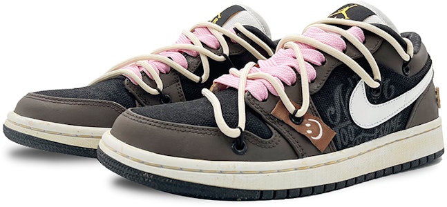 (W) 에어 조던 1 로우 '블랙 브라운' (커스텀) CZ4776-107(TeamK-甜心黑巧S-BOX) Shop (W) 에어 조던 1 로우 '블랙 브라운' (커스텀) CZ4776-107(TeamK-甜心黑巧S-BOX)