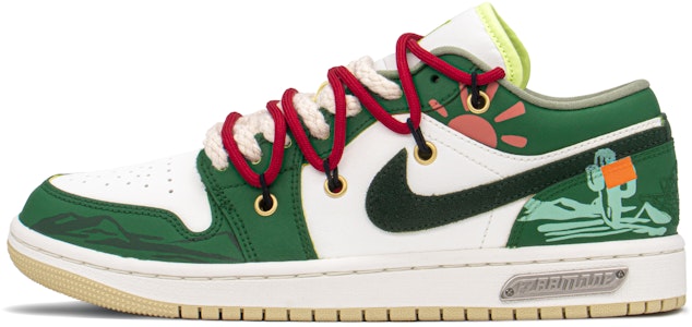 (W) 【定制鞋款】Air Jordan 1 Low“沙漠仙人掌氛围” FD9906-131(TeamA-AJ沙漠仙人掌S-BOX) Order (W) 【定制鞋款】Air Jordan 1 Low“沙漠仙人掌氛围” FD9906-131(TeamA-AJ沙漠仙人掌S-BOX)