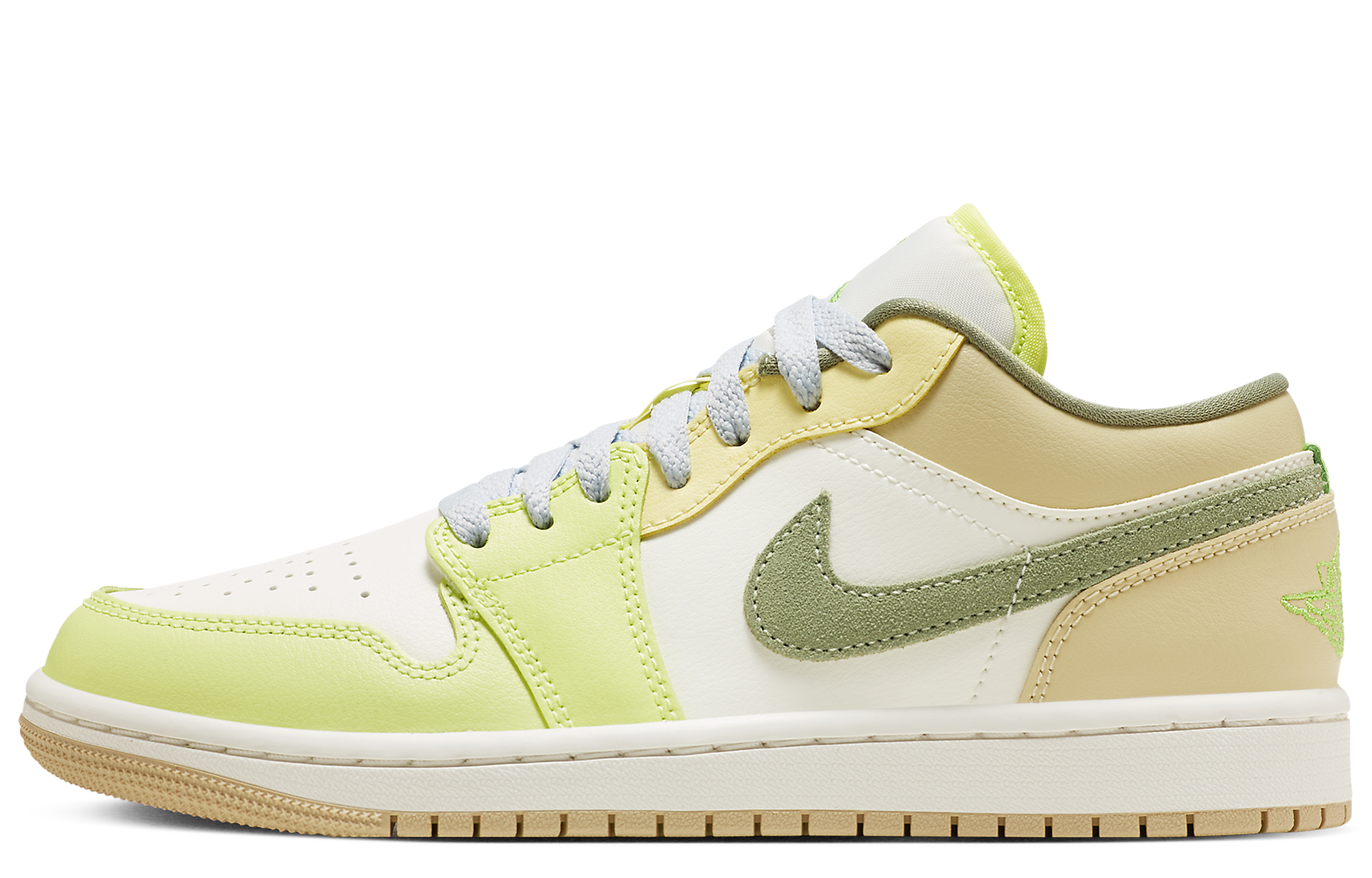 Sizing (W) [Zapatillas Personalizadas] Air Jordan 1 Low 'Cactus Verde-Blanco' FD9906-131(TeamA-AJ沙漠仙人掌)