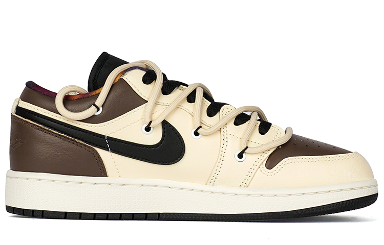 Order (W) [Kasut Custom] Air Jordan 1 Low 'Desert Marauder' DQ8421-001(Team拾柒-女款低帮沙漠暴徒板鞋)