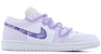 (W) 커스텀 에어 조던 1 로우 "도파민 드림 퍼플" DC0774-501(team肆-梦幻紫A)