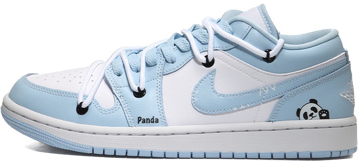 custom-shoes-women-air-jordan-1-low-ethereal-blue-panda