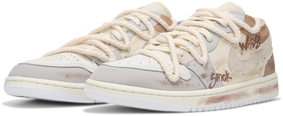 (W) 커스텀 에어 조던 1 로우 '화염 회갈색' (Keoseutom Eeo Jodeon 1 Rou 'Hwayeom Hoe-galsaeg') FB9139-002-444294 Lookbook (W) 커스텀 에어 조던 1 로우 '화염 회갈색' (Keoseutom Eeo Jodeon 1 Rou 'Hwayeom Hoe-galsaeg') FB9139-002-444294