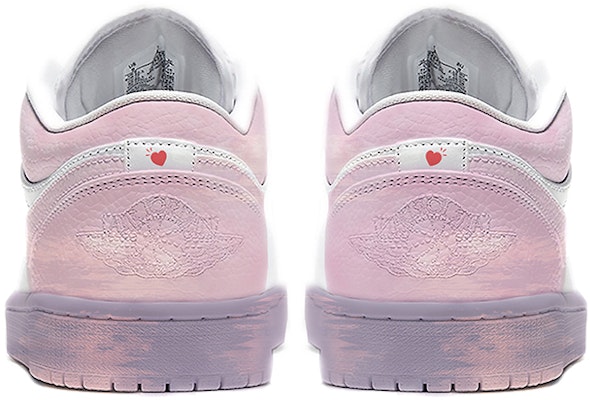 (W) 에어 조던 1 로우 '갤럭시 핑크' 커스텀 (Air Jordan 1 Low 'Galaxy Pink' Custom) 553560-130(TeamE-女款七夕情侣款浸染粉色) Shop (W) 에어 조던 1 로우 '갤럭시 핑크' 커스텀 (Air Jordan 1 Low 'Galaxy Pink' Custom) 553560-130(TeamE-女款七夕情侣款浸染粉色)