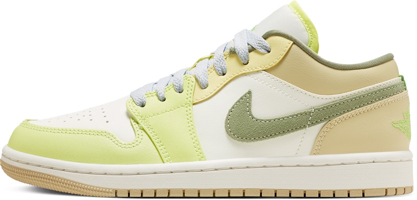 【客製化球鞋】Jordan Air Jordan 1 簡約 低筒 復古籃球鞋 女款 綠棕 Sizing 【客製化球鞋】Jordan Air Jordan 1 簡約 低筒 復古籃球鞋 女款 綠棕