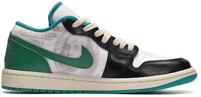 (W) Jordan 1 Low Verde, Blanco y Negro "Make Money" DC0774-132(TeamE-女款Money绿白黑) Order (W) Jordan 1 Low Verde, Blanco y Negro "Make Money" DC0774-132(TeamE-女款Money绿白黑)