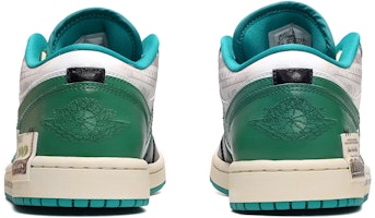 (W) Jordan 1 Low Verde, Blanco y Negro "Make Money" DC0774-132(TeamE-女款Money绿白黑) Shop (W) Jordan 1 Low Verde, Blanco y Negro "Make Money" DC0774-132(TeamE-女款Money绿白黑)