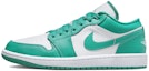 Details for (W) 에어 조던 1 로우 '그린/화이트/블랙 머니' DC0774-132(TeamE-女款Money绿白黑)