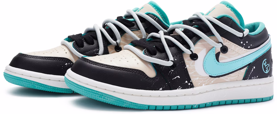 (W) 에어 조던 1 로우 '국풍 지제' 커스텀 DC0774-131(TeamR-女款智者S-BOX) Lookbook (W) 에어 조던 1 로우 '국풍 지제' 커스텀 DC0774-131(TeamR-女款智者S-BOX)