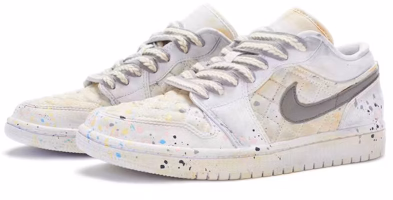 (W) Air Jordan 1 Low Personalizadas Off-White DB6480-100(Teamr-女款厮守余生米白) Lookbook (W) Air Jordan 1 Low Personalizadas Off-White DB6480-100(Teamr-女款厮守余生米白)