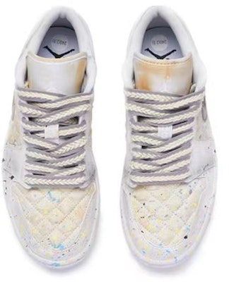 (W) Air Jordan 1 Low Personalizadas Off-White DB6480-100(Teamr-女款厮守余生米白) Shop (W) Air Jordan 1 Low Personalizadas Off-White DB6480-100(Teamr-女款厮守余生米白)