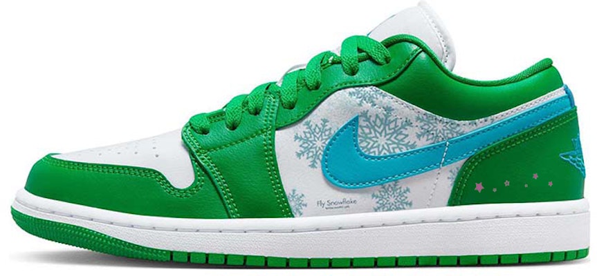 【定製球鞋】Jordan Air Jordan 1 雪綿松潤 似花開 潮流復古 減震防滑耐磨 低筒 復古籃球鞋 女款 白綠 Buy 【定製球鞋】Jordan Air Jordan 1 雪綿松潤 似花開 潮流復古 減震防滑耐磨 低筒 復古籃球鞋 女款 白綠