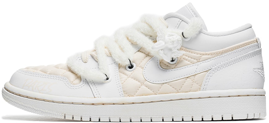 (W) 에어 조던 1 로우 '아이보리 해체 더블 레이스' (77 characters) DB6480-100(TeamB-女款米白解构K-BOX) Order (W) 에어 조던 1 로우 '아이보리 해체 더블 레이스' (77 characters) DB6480-100(TeamB-女款米白解构K-BOX)