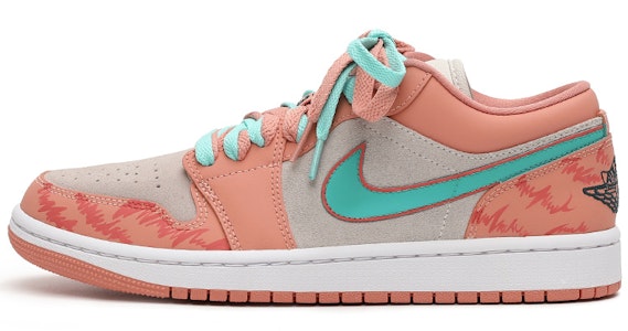 【定製球鞋】Air Jordan 1 Low "Light Madder Root" 氣泡水母 無性別風 小眾 甜橙薄荷 情侶禮物 低幫 復古籃球鞋 女款 粉綠 Buy 【定製球鞋】Air Jordan 1 Low "Light Madder Root" 氣泡水母 無性別風 小眾 甜橙薄荷 情侶禮物 低幫 復古籃球鞋 女款 粉綠