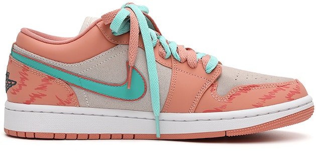 【定製球鞋】Air Jordan 1 Low "Light Madder Root" 氣泡水母 無性別風 小眾 甜橙薄荷 情侶禮物 低幫 復古籃球鞋 女款 粉綠 Order 【定製球鞋】Air Jordan 1 Low "Light Madder Root" 氣泡水母 無性別風 小眾 甜橙薄荷 情侶禮物 低幫 復古籃球鞋 女款 粉綠