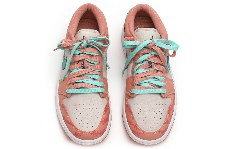 Shop (W) [カスタムシューズ] (女性用) エアジョーダン1 ロー 'ライトマダー ルート' DC0774-800(Team15-气泡水母甜橙薄荷)