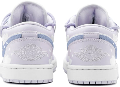 【訂製球鞋】Jordan Air Jordan 1 1 Low 秋天穿搭 減齡風地瓜甜心 防滑 低筒 復古籃球鞋 女款 紫白 Shop 【訂製球鞋】Jordan Air Jordan 1 1 Low 秋天穿搭 減齡風地瓜甜心 防滑 低筒 復古籃球鞋 女款 紫白