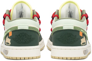 (W) 에어 조던 1 로우 '활기찬 토끼' (화이트-그린) FD9906-131(TeamA-AJ沙漠兔子) Shop (W) 에어 조던 1 로우 '활기찬 토끼' (화이트-그린) FD9906-131(TeamA-AJ沙漠兔子)