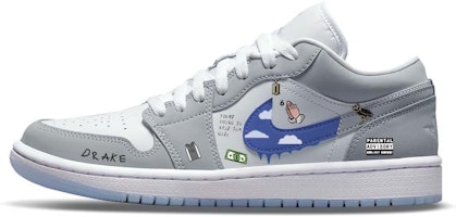 【定制球鞋】Jordan Air Jordan 1 英倫美式 魔法學院 魔法貓頭鷹 潮流復古 低幫 复古籃球鞋 女款 灰白 Buy 【定制球鞋】Jordan Air Jordan 1 英倫美式 魔法學院 魔法貓頭鷹 潮流復古 低幫 复古籃球鞋 女款 灰白