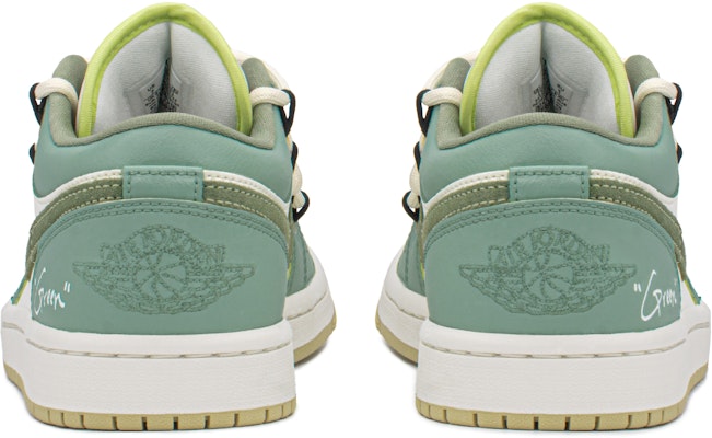 【定制球鞋】Jordan Air Jordan 1 FZBB 抹茶奶綠 簡約 清新 低筒 復古籃球鞋 女款 抹茶綠 Shop 【定制球鞋】Jordan Air Jordan 1 FZBB 抹茶奶綠 簡約 清新 低筒 復古籃球鞋 女款 抹茶綠