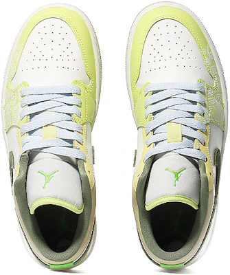 (W) 에어 조던 1 로우 '말차 마카롱 페이즐리' FD9906-131(Team10-抹茶马卡龙) Shop (W) 에어 조던 1 로우 '말차 마카롱 페이즐리' FD9906-131(Team10-抹茶马卡龙)