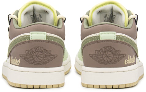 【定製球鞋】 Jordan Air Jordan 1 薄荷奶綠 簡約 低筒 復古籃球鞋 女款 綠棕 Purchase 【定製球鞋】 Jordan Air Jordan 1 薄荷奶綠 簡約 低筒 復古籃球鞋 女款 綠棕
