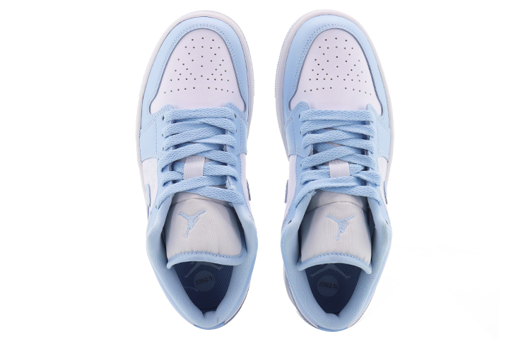 Shop (W) カスタムAJ1 ロー "月雪兎 UNCブルー" DC0774-141(Team10-月亮雪兔)