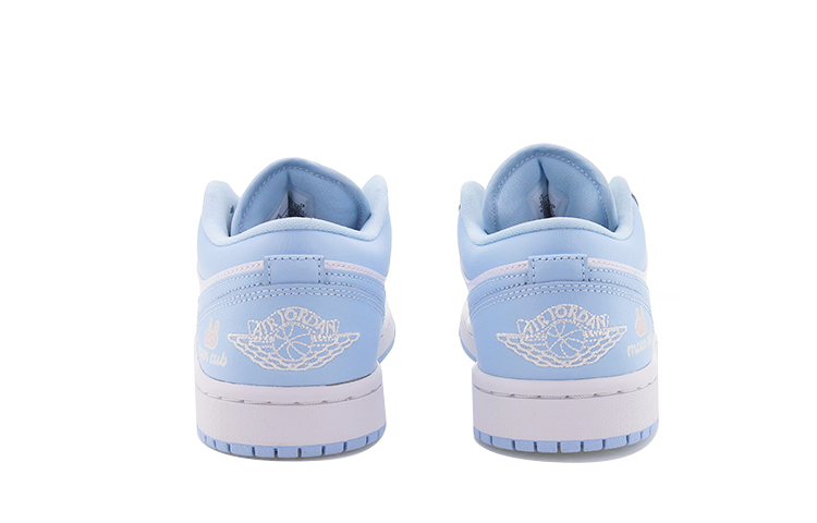 Purchase (W) カスタムAJ1 ロー "月雪兎 UNCブルー" DC0774-141(Team10-月亮雪兔)