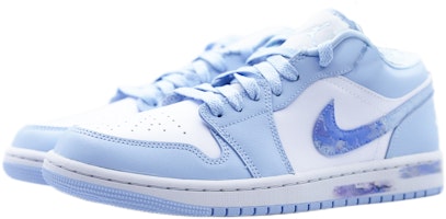 【定製球鞋】Jordan Air Jordan 1 low aluminum 富士山下 藝術 油畫 低筒 復古籃球鞋 女款 北卡藍 Lookbook 【定製球鞋】Jordan Air Jordan 1 low aluminum 富士山下 藝術 油畫 低筒 復古籃球鞋 女款 北卡藍