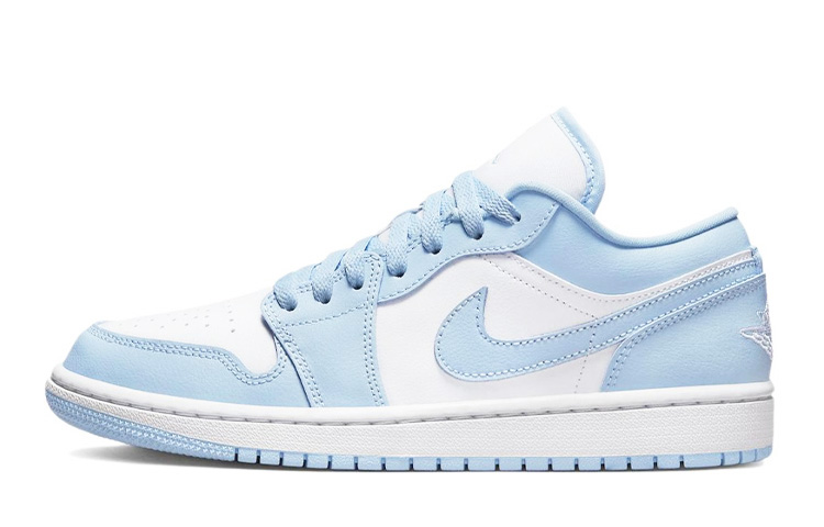 Details for (W) 에어 조던 1 로우 '후지산 UNC 블루' (커스텀) DC0774-141(Team48-富士山下)