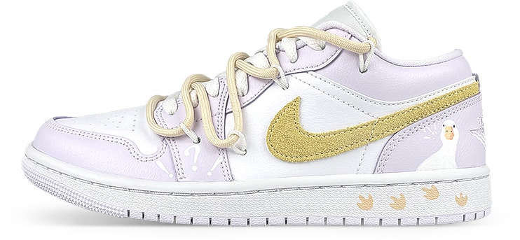 custom-shoes-women-air-jordan-1-low-mystery-duck